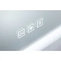 Spiegel met verlichting MIRRA LED 60 X 80CM / HIGH hoekig, CCT Switch, met aanraakdimmer, met verwarmingsfunctie IP44