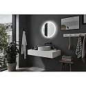 Paulmann Spiegel met verlichting MIRRA LED Ø 60CM rond, CCT Switch, met aanraakdimmer, met verwarmingsfunctie IP44, wit mat dimbaar