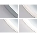 Paulmann Spiegel met verlichting MIRRA LED Ø 60CM rond, CCT Switch, met aanraakdimmer, met verwarmingsfunctie IP44, wit mat dimbaar