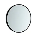 Paulmann Spiegel met verlichting MIRO 3D LED INFINITY rond, Tunable White IP44, zwart mat dimbaar