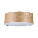 Plafondarmatuur NEORDIC LISKA rond E27, hout dimbaar