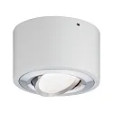 Paulmann Plafondarmatuur ARGUN LED 1-vlams, rond, draaibaar, aluminium geborsteld dimbaar