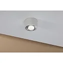 Paulmann Plafondarmatuur ARGUN LED 1-vlams, rond, draaibaar, aluminium geborsteld dimbaar