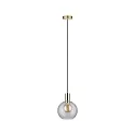 Paulmann Paulmann Neordic Esben Pendant luminaire E27, max. 20W, clear/brushed brass