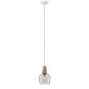 Paulmann Pendelarmatuur NEORDIC YLVIE E27, hout, helder dimbaar