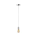 Paulmann Pendant luminaire LARUS, IP44, 230V E27 max. 20W, metal, chrome
