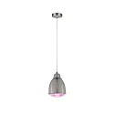 Paulmann pendant luminaire NEORDIC HILLA E27, brushed iron dimmable