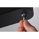 Paulmann pendant luminaire PURIC PANE I 6 flames, rotatable, tiltable IP20, black dimmable