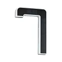 solar house number light with accumulator, indirect IP44