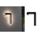 solar house number light with accumulator, indirect IP44