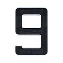 Paulmann solar house number light with accumulator, indirect IP44, black, white matt 