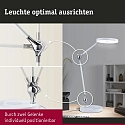 Paulmann desk lamp NUMIS QI CCT Switch, adjustable, with Qi charging function IP20, dimmable