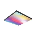 Paulmann LED panel VELORA RAINBOW square, RGBW, medium, dimmable 19W 1690lm RGB + 3000K CRI >80