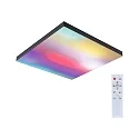Paulmann LED panel VELORA RAINBOW square, RGBW, medium, dimmable 19W 1690lm RGB + 3000K CRI >80