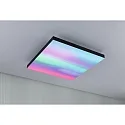Paulmann LED panel VELORA RAINBOW square, RGBW, medium, dimmable 19W 1690lm RGB + 3000K CRI >80