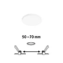 Paulmann Inbouwarmatuur VARIFIT VENULA EDGE IP44, wit  6W 500 | 750lm 4000K CRI >80