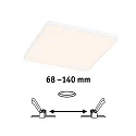 Paulmann Inbouwarmatuur VARIFIT VENULA EDGE IP44, wit  12W 1100 | 1600lm 3000K CRI >80