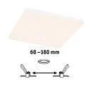 Paulmann Inbouwarmatuur VARIFIT VENULA EDGE IP44, wit dimbaar 17W 1500 | 2000lm 3000K CRI >80