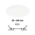 Paulmann Inbouwarmatuur VARIFIT VENULA EDGE IP44, wit dimbaar 17W 1500 | 2000lm 4000K CRI >80