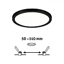 Paulmann LED paneel AREO VARIFIT ON-OFF 175MM rond, instelbaar, schakelbaar, 15W 1200lm 4000K CRI >80