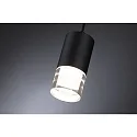 pendant luminaire KAME 3STEP-DM cylindrical, dimmable, adjustable IP44, mat, signal black dimmable