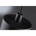 pendant luminaire KAME 3STEP-DM cylindrical, dimmable, adjustable IP44, mat, signal black dimmable