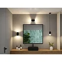 pendant luminaire KAME 3STEP-DM cylindrical, dimmable, adjustable IP44, mat, signal black dimmable