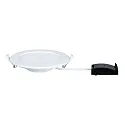 Inbouwarmatuur QUALITY PREMIUM PANEL LED rond IP44, wit  780lm 2700K 110° 110°