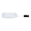 Inbouwarmatuur QUALITY PREMIUM PANEL LED hoekig IP44, wit  1450lm 4000K 120° 120°