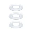 Inbouwarmatuur SORMUS rond, set van 3 IP65, wit mat  3x 6,5W 560lm 3000K 100° 100° CRI >80