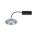 Paulmann recessed luminaire SORMUS round, set of 1 IP65, chrome matt  6,5W 560lm 3000K 100° 100° CRI >80