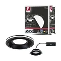 Paulmann recessed luminaire SORMUS round, set of 1 IP65, black matt  6,5W 560lm 3000K 100° 100° CRI >80