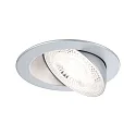Paulmann Spot AUMUS rond, set van 1 IP20, chroom mat dimbaar