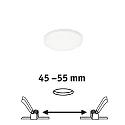 Paulmann LED panel VELUNA VARIFIT LED round, adjustable, 6W 400lm 4000K CRI >80