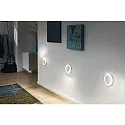 Paulmann Wandinbouwarmatuur NEORDIC DEKORATIV rond, indirect, wit mat