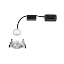 Paulmann Recessed spot LED NOVA MINI PLUS with LED Module, IP23, swivelling, 230V, 4.2W 2700K 300lm 38°, dimmable, alu turned