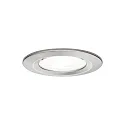 Paulmann Inbouwarmatuur NOVA LED stijf, set van 3 GU10 IP44, ijzer geborsteld  6,5W 470lm 4000K 36° 36° CRI >80