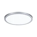 LED Recessed Panel AERO VariFit, round, IP44, Ø 17.5cm, 15W 4000K, chrome matt