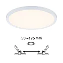 Paulmann LED paneel AREO VARIFIT ZIGBEE TW 230MM rond, Tunable White, ZigBee aanstuurbaar, dimbaar 18W 1400lm 3000 - 6500K CRI > 80