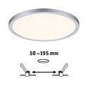 LED paneel AREO VARIFIT ZIGBEE TW 230MM rond, Tunable White, ZigBee aanstuurbaar, dimbaar 18W 1400lm 3000 - 6500K CRI > 80