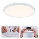 Paulmann LED Recessed Panel AERO VariFit DIM, round, IP44, Ø 23cm, 18W 3000K, 3-step dimmable, white
