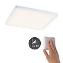 Paulmann LED Recessed Panel AERO VariFit DIM, square, IP44, 23cm, 18W 3000K, 3-step dimmable, white