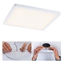 Paulmann LED Recessed Panel AERO VariFit DIM, square, IP44, 23cm, 18W 3000K, 3-step dimmable, white