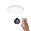 Paulmann LED Recessed Panel AERO VariFit DIM, round, IP44, Ø 17.5cm, 15W 4000K, 3-step dimmable, white