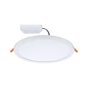 Paulmann LED Recessed Panel AERO VariFit DIM, round, IP44, Ø 23cm, 18W 4000K, 3-step dimmable, white