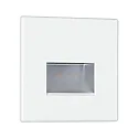 recessed luminaire EDGE, white matt 1,2W 50 | 100lm 2700K 100° 100°