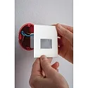 recessed luminaire EDGE, white matt 1,2W 50 | 100lm 2700K 100° 100°