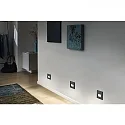Paulmann recessed luminaire EDGE, black matt 1,2W 50 | 100lm 2700K 100° 100°