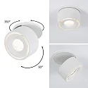Paulmann Spot SPIRCLE LED roteerbaar, kantelbaar IP20, wit mat 