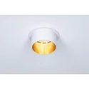 Paulmann Inbouwarmatuur GIL COIN LED rond, stijf IP44, goud, wit mat dimbaar 470lm 2700K CRI >80